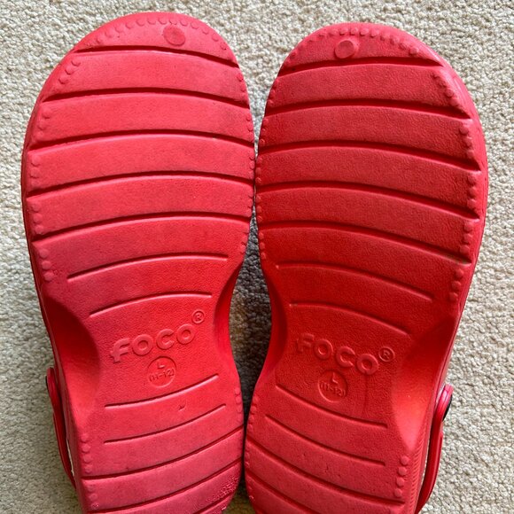 FOCO Ohio State Buckeyes slip on slides clogs Men's Size L 11-12 - Picture 8 of 9